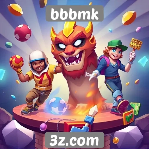 bbbmk oferece uma variedade de jogos para todos os públicos